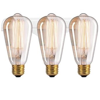Lexton Tesla Filament Bulb | Antique Glass Light Bulbs | Vintage Base ...