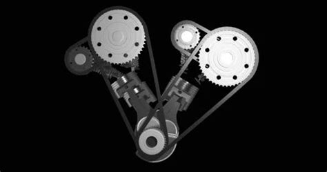 3D V8 Engine Animation. Car Engine Is Wo... | Stock Video | Pond5