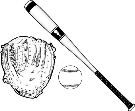 Baseball Black and White 的图像结果