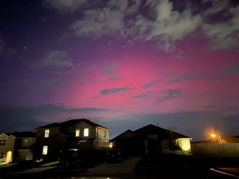The Northern Lights are visible in parts of Southeast Texas tonight ...