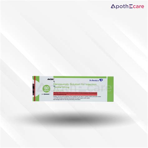 Buy Prolia 60mg Injection Online: Uses, Price, Dosage, Side Effects