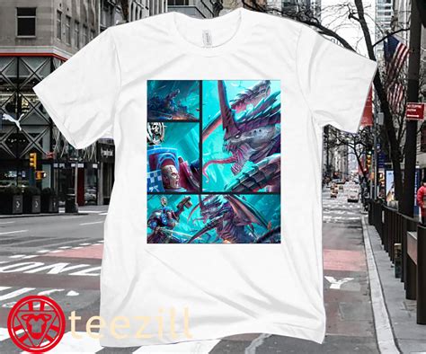Premium Warhammer 40.000 Leviathan Battle Posters T-Shirt - teezill