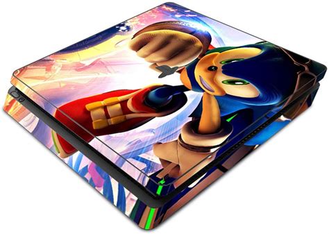 Elton Sonic The Hedgehog Theme 3M Skin Sticker Cover for PS4 Slim ...