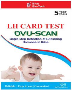 OVU SCAN LH CARD TEST Ovulation Kit Price in India - Buy OVU SCAN LH ...