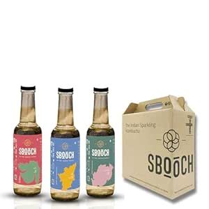 SBOOCH - Rasam, Rice & Pandan, Gor Keri -Sparkling Kombucha 275ml ...