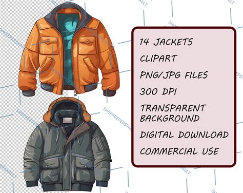 Winter Jacket Clip Art