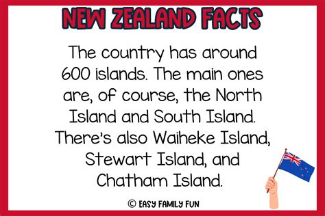 74 Interesting Facts About New Zealand [Free Fact Cards]