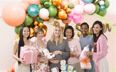 Party Propz Rubber Baby Shower Decoration Items - 43Pcs Baby Shower ...