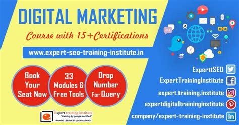 Digital Marketing Course with Certification - Expert Training Institute