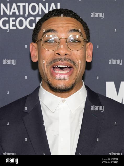 January 29, 2024, Los Angeles, California, United States: Aaron Pierre ...