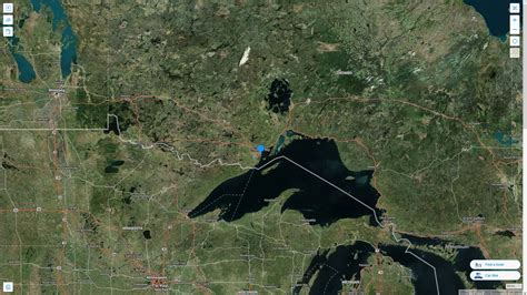 Thunder Bay Map - Canada