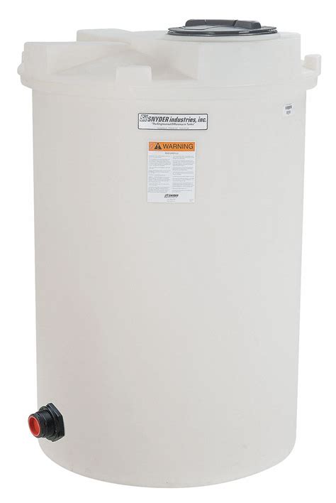 SNYDER INDUSTRIES, Single Wall, Vertical, Storage Tank - 2ZRC1 ...