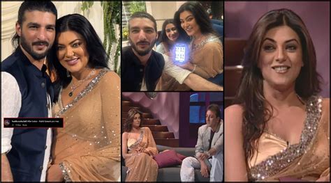 'Her face looks swollen': Sushmita Sen poses with rumoured beau Rohman ...