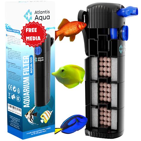 Review of Atlantis Aqua: 20 Gallon to 55 Gallon Quiet Aquarium Filter