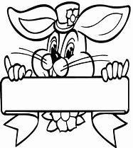 Image result for easter bunny face coloring pages