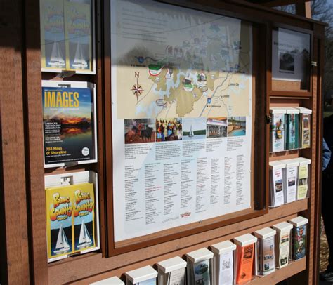 brochure kiosk