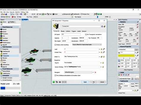 Flexsim Tutorial 的图像结果