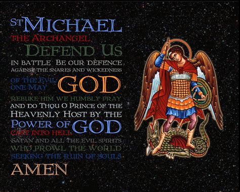 St. Michael | St michael prayer, Archangels, Prayers for healing