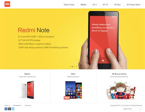 Xiaomi annuncia l’apertura dello store online di Mi.com per l