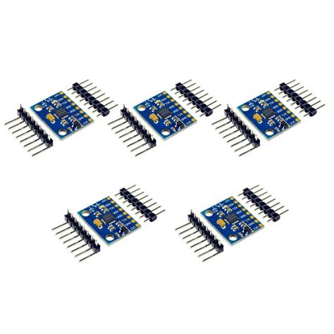 Onyehn 5Set IIC I2C GY-521 MPU-6050 MPU6050 3 Axis Analog Gyroscope ...
