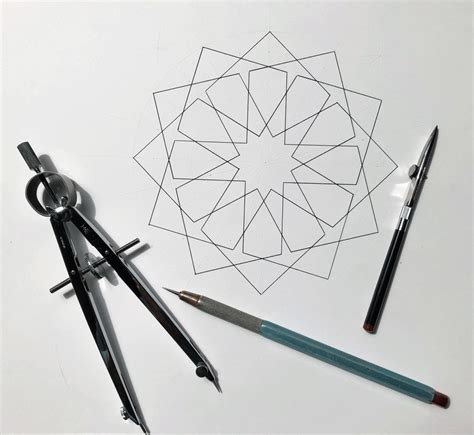 Image result for Drawing Polygons Using Compasses