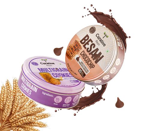 Besan ChocoChip & Multi Grain Cookies – curativebites