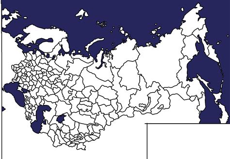 Ussr Map Blank