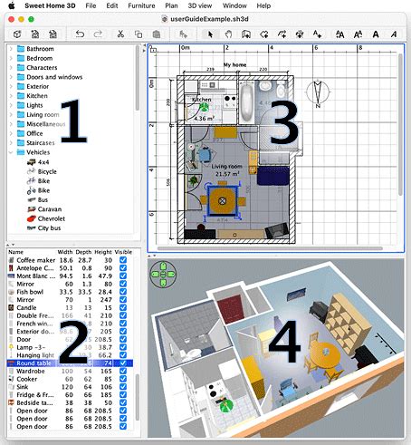 Sweet Home 3D - Suivez le Guide (FR)