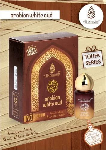 Al-Nuaim Arabian White Oudh Attar 6ml – HalalSauda