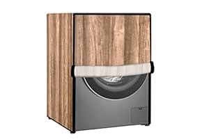 Stylista PVC Washing Machine Cover Compatible for LG 7 Kg Front Load ...
