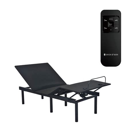 Buy Sven & Son Essential Adjustable Bed Base (Frame Only), Easy ...
