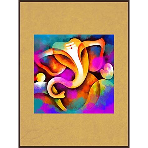 Lord Ganesh Painting8 : Amazon.in: Home & Kitchen