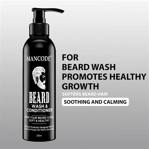 Buy Beard Wash and Conditioner | Mancode