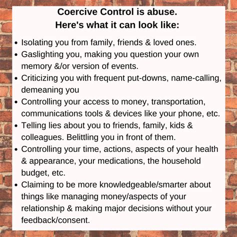 Coercive Control Signs 的图像结果