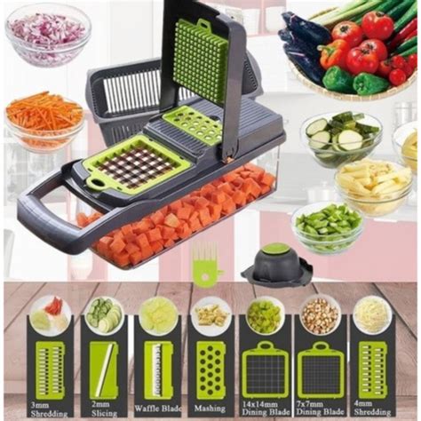 Vea los detalles de la imagen relacionada. Processador Picador Cortador Rallador Vegetal Fruta Alimentos | Shopee ...