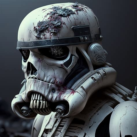 5 Zombie Stormtrooper Illustration - Sith Pics - Gift for Star Wars ...