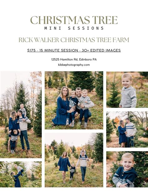 Christmas Tree Mini Sessions, Rick Walker Farms, Edinboro, 22 November ...