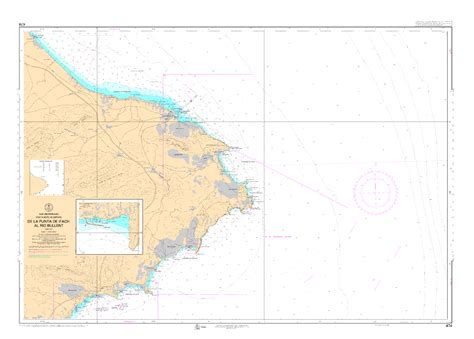 Carta IHM nº 474-- De la punta de Ifach al río Bullent | Naval Chicolino
