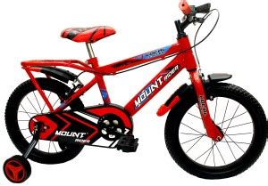 MOUNTRIDER 16T SOPTY IBC RED FOR 4-6 year kids cycle 90% assembled 16 T ...
