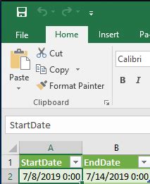 Excel 2016 Pass Cell Value to SQL Query 的图像结果
