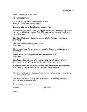 CSP 2C Doc Template | pdfFiller