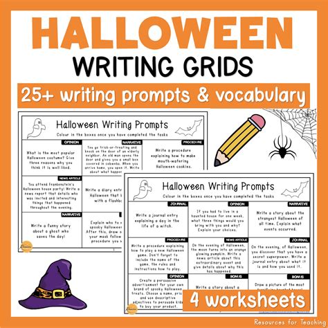 Halloween Writing Prompts | Resources for Teaching Australia