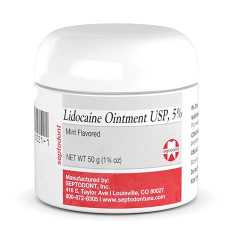 Lidocaine Ointment Usp 5