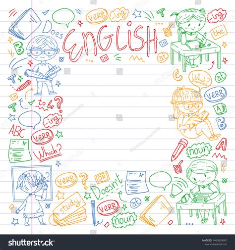 English Language First Page Drawing 的图像结果