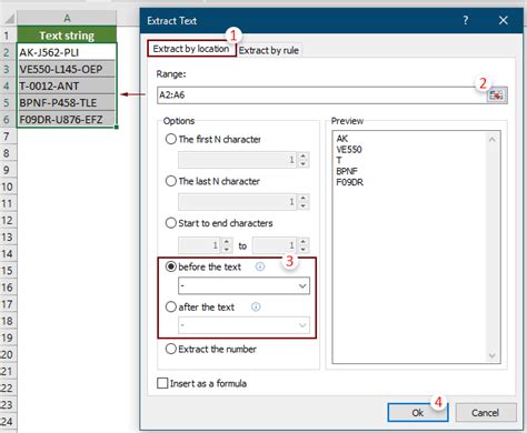 Image result for Extract Text Excel 2016 Function