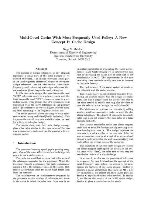 Image result for Multi-Level Cache