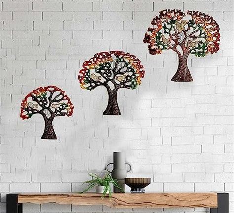 Craftter Small Tree of Life Metal Wall Art (Green, 24X 24 inch ...