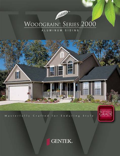Gentek Building Products, Inc., Catalogs, Wood Grain Series 2000 ...