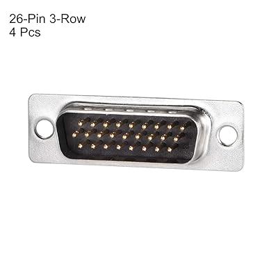 uxcell D-sub Connector Male Plug 26-pin 3-Row Port India | Ubuy
