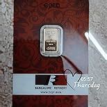 Bangalore Refinery 24k (999.9) 2 gm Yellow Gold Bar cum Coin : Amazon ...